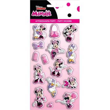 Disney Stickers Puffy Minnie Mouse Meisjes 10 X 22 Cm Papier