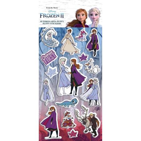 Disney Stickervel Frozen Ii Puffy Junior 10 X 22 Cm Vinyl