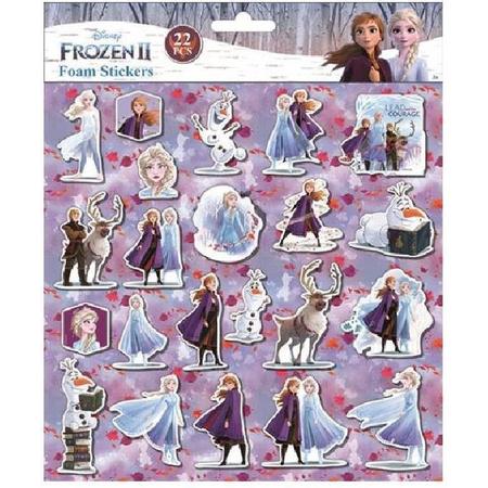 Disney Stickervel Frozen Junior 24 X 20,5 Cm Foam 22 Stuks