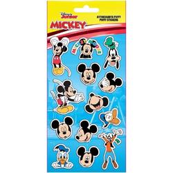   Stickervel Mickey Mouse Puffy Junior 10 X 22 Cm Vinyl