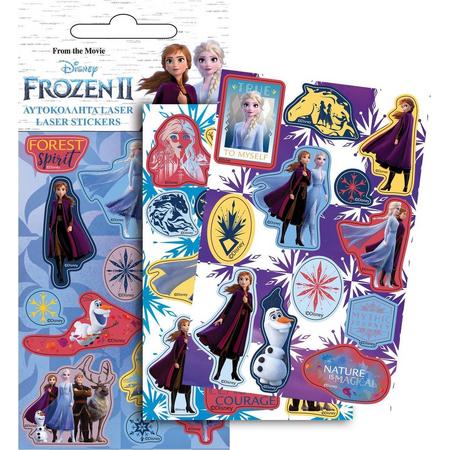 Disney Stickervellen Frozen Ii Meisjes 20 X 10 Cm Vinyl