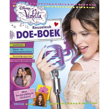 Disney Violetta reuzeleuk doe-boek Violetta