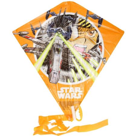 Disney Vlieger Star Wars 58,5 X 56 Cm Oranje