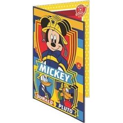Disney Wenskaart 3d Mickey 20,5 X 14,5 Cm Papier Geel/blauw