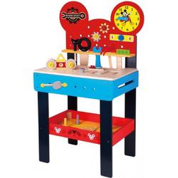   Werkbank Mickey Mouse Junior 89 Cm Hout Blauw/rood