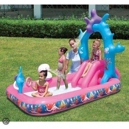 Disney Zwembad Magazijnstunts Prinsessen kinderzwembad met glijbaan van Disney