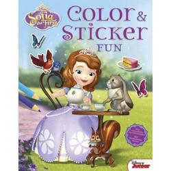 Disney color & sticker fun - Sofia het prinsesje / princess Sofia