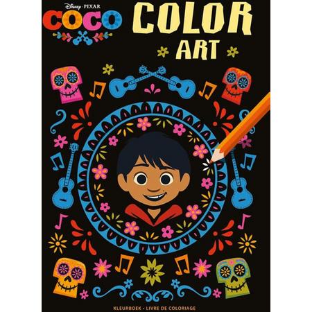 Disney color art kleurboek coco / Disney color art livre de coloriage coco