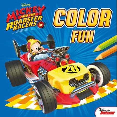 Disney color fun Mickey and the roadster racers