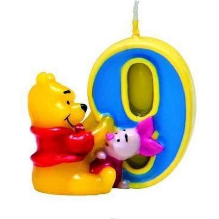 Disney kaars verjaardag winnie the pooh nr 9