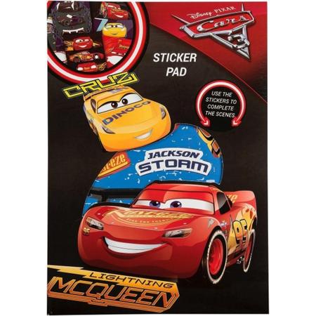 Disney stickerboek Cars 29,5 cm