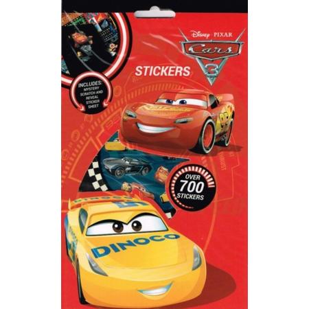 Disney stickervellen Cars 24 x 14,5 cm