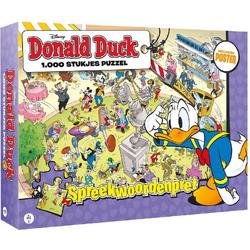 Donald Duck puzzel - Spreekwoordenpret 1000 stukjes