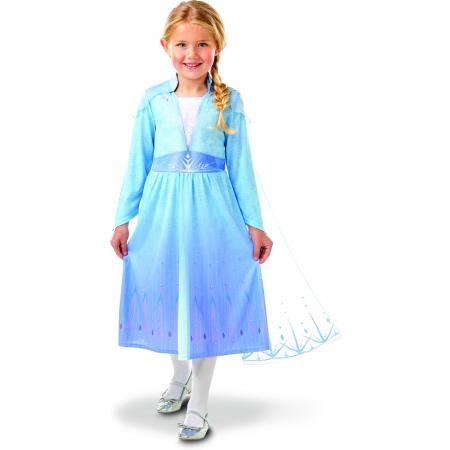 Elsa Frozen 2™ kostuum met cape voor meisjes - Verkleedkleding