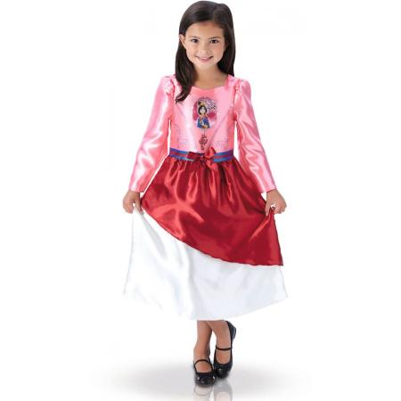 Fairy tale Mulan™ jurk voor meisjes - Verkleedkleding