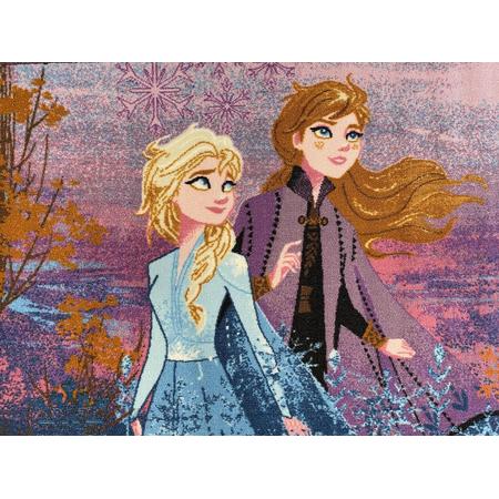 Frozen 2 Elsa - Speelkleed - Vloerkleed - Tapijt - 95x133 cm