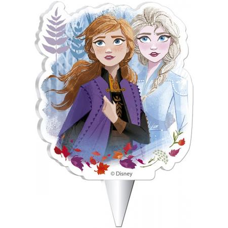 Frozen 2™ verjaardagskaarsje 7,5 cm - Feestdecoratievoorwerp