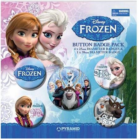 Frozen buttons 5 stuks