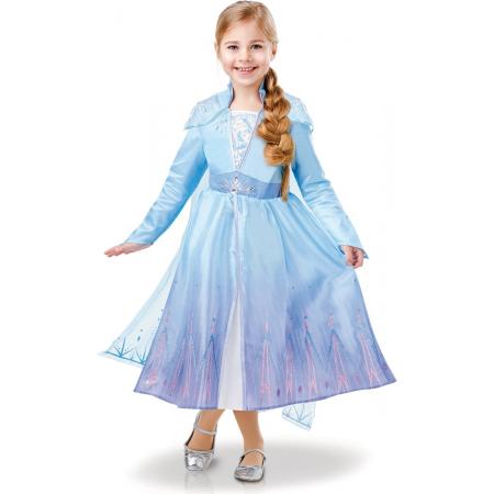 Luxe Elsa Frozen 2™ kostuum voor meisjes - Verkleedkleding