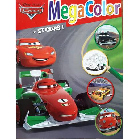 Mega kleurboek Cars