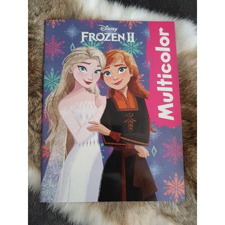 Multicolor Disney Frozen 2, kleurboek, 32 paginas