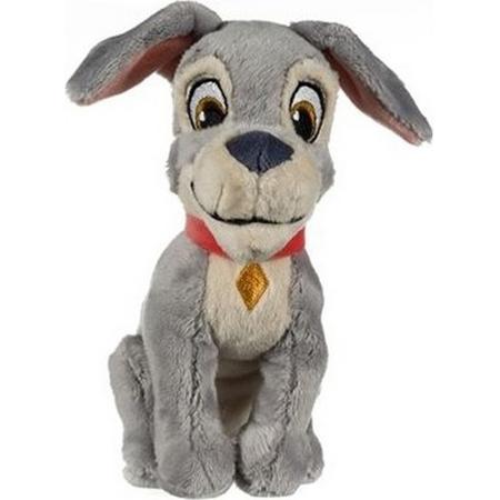 Pluche Disney Vagebond hond knuffel 24 cm speelgoed - Lady en de Vagebond - Honden cartoon knuffels - Speelgoed voor kinderen