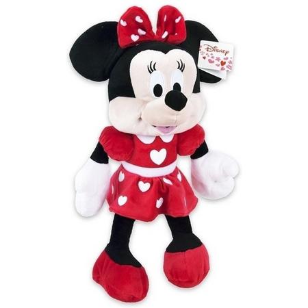 Pluche Minnie Mouse knuffel 43 cm - Disney knuffel van pluche