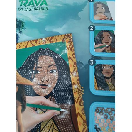 Raya and the last Dragon - Pailletten kunst  / Diamond painting