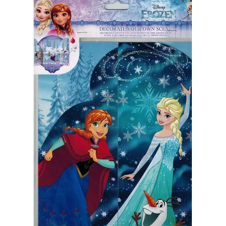 Stickervel met beloningsblad Disney -  Frozen