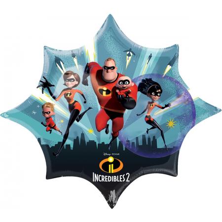 The Incredibles™ aluminium ster ballon - Feestdecoratievoorwerp