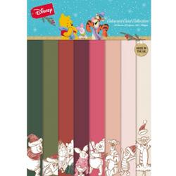 Winnie The Pooh A4 Coloured Card Collection Christmas (DYP0045)