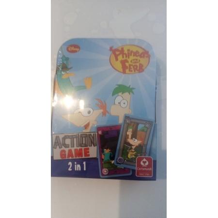 phineas and ferb action game 2 in 1 pocket spel