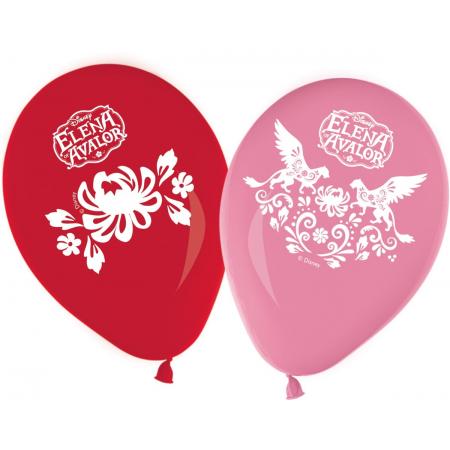 8 latex Elena van Avalor™ ballonnen - Feestdecoratievoorwerp