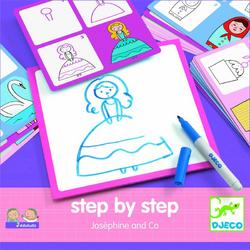 Djeco - Tekenset - Step by Step Josephine & Co