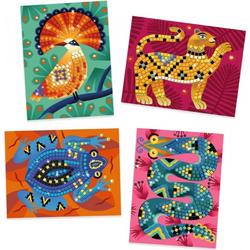 Djeco knutselpakket - Hart van de jungle mozaiek