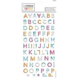 Alfabet Dikkere Stickers  (169  stuks) - Capsule Collection -  Elements Pigment