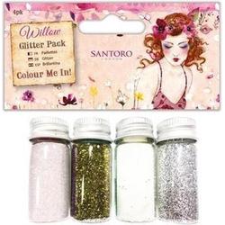 Colour Me In Glitter Pak (4 pak) - Santoro