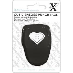 Snij & Emboss Punch - Klein  - Hart Button