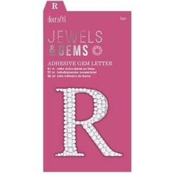 Zelfklevend Edelletter - R - Jewels & Gems