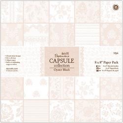 Papermania: Capsule - oyster blush - 8 x 8 Paper Pack (32pk)