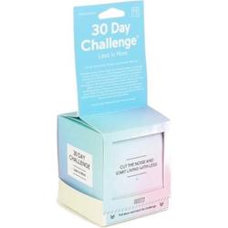   Kaartspel 30 Day Challenge 20 Cm Papier Blauw/roze