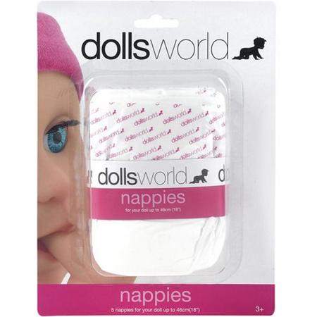Dolls World Poppenluiers 5 Stuks