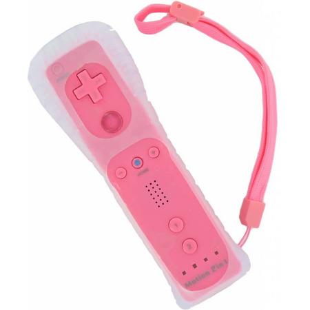 Dolphix Motion Plus Controller voor Nintendo Wii - roze