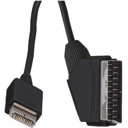 Dolphix Scart AV kabel voor PlayStation 1, 2 en 3 - 1,8 meter