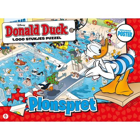 Donald Duck puzzel - Plonspret - 1000 stukjes