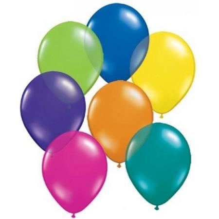 30 x gekleurde ballonnen - verschillende kleuren - feestje
