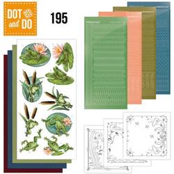 Hobbydots - Dot and Do 195 - Amy Design - Friendly Frogs