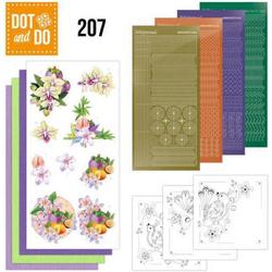 Dot and Do 207 - Jeanines Art - Exotic Flowers