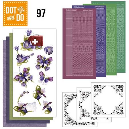Dot and Do 97 - Paarse Bloemen
