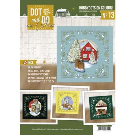 Dot and Do on Colour 13 - Jeanines Art - Christmas Cottage